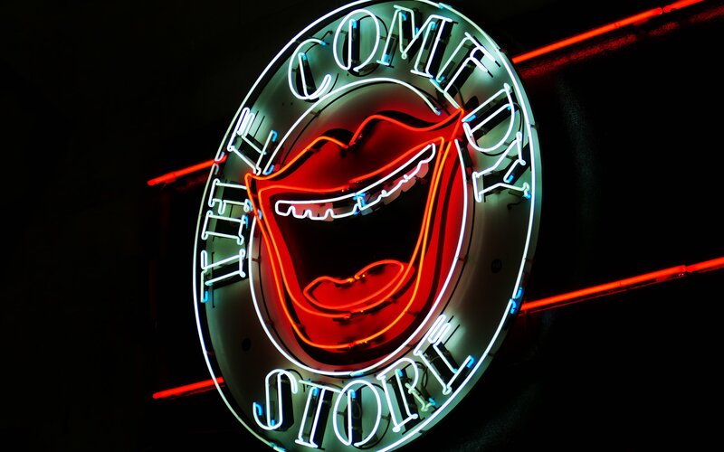 A comedy club