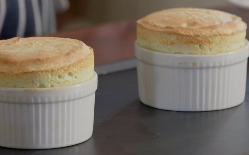 How to make a pistachio soufflé BBC Maestro
