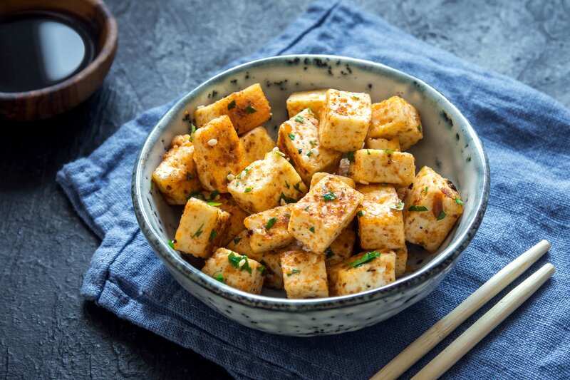 tofu in a stir fry