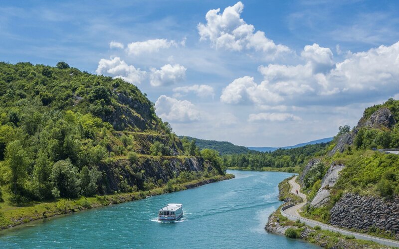 The river Rhone