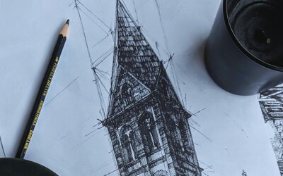 Picture of 7 observational drawing tips to improve your style | BBC Maestro